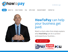 Tablet Screenshot of howtopay.com